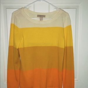 BANANA REPUBLIC COLOR-BLOCK SWEATER